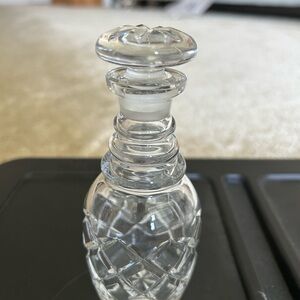 Elegant Clear Glass Small Decanter
